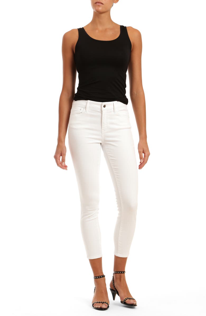 Mavi Jeans Tess Crop Skinny Jeans, Alternate, color, 