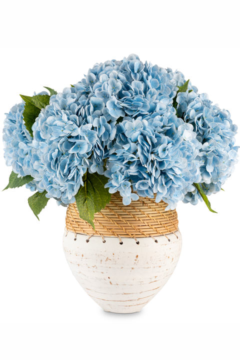 Viviana RealTouch Hydrangea Stoneweave Arrangement