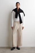 COS Cropped Cotton Balloon Pants