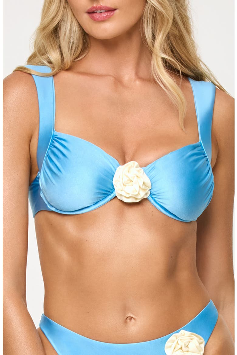 Stella Rose Appliqué Bikini Top video