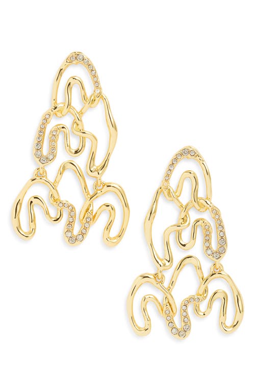 ALEXIS BITTAR ALEXIS BITTAR SOLANALES CRYSTAL CHANDELIER EARRINGS