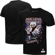 Mitchell & Ness Men's Mitchell & Ness Leon Draisaitl Black Edmonton Oilers 2.0 Player Graphic T-Shirt