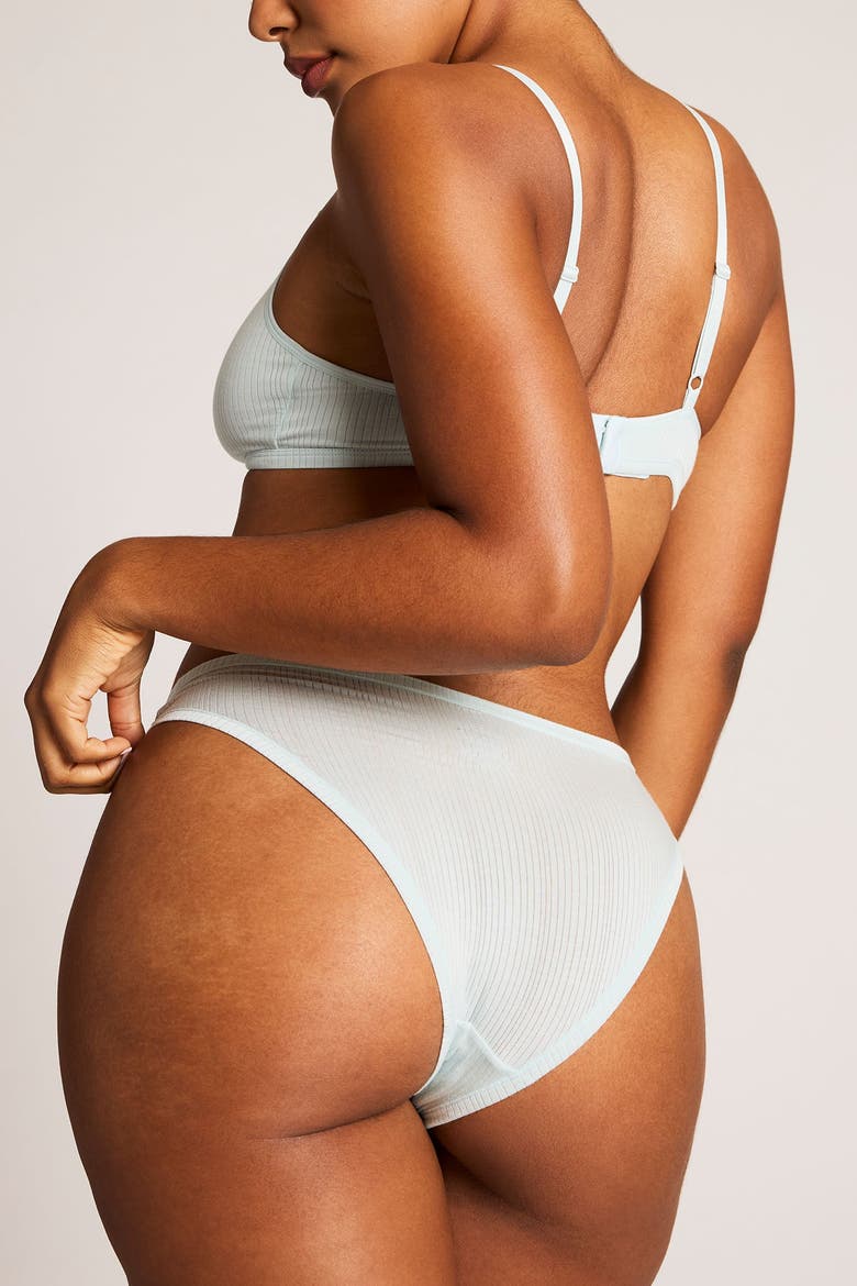 Whipped French Cut Brief, Alternate, color, Mist
