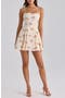selected Ivory Vintage Rose Print