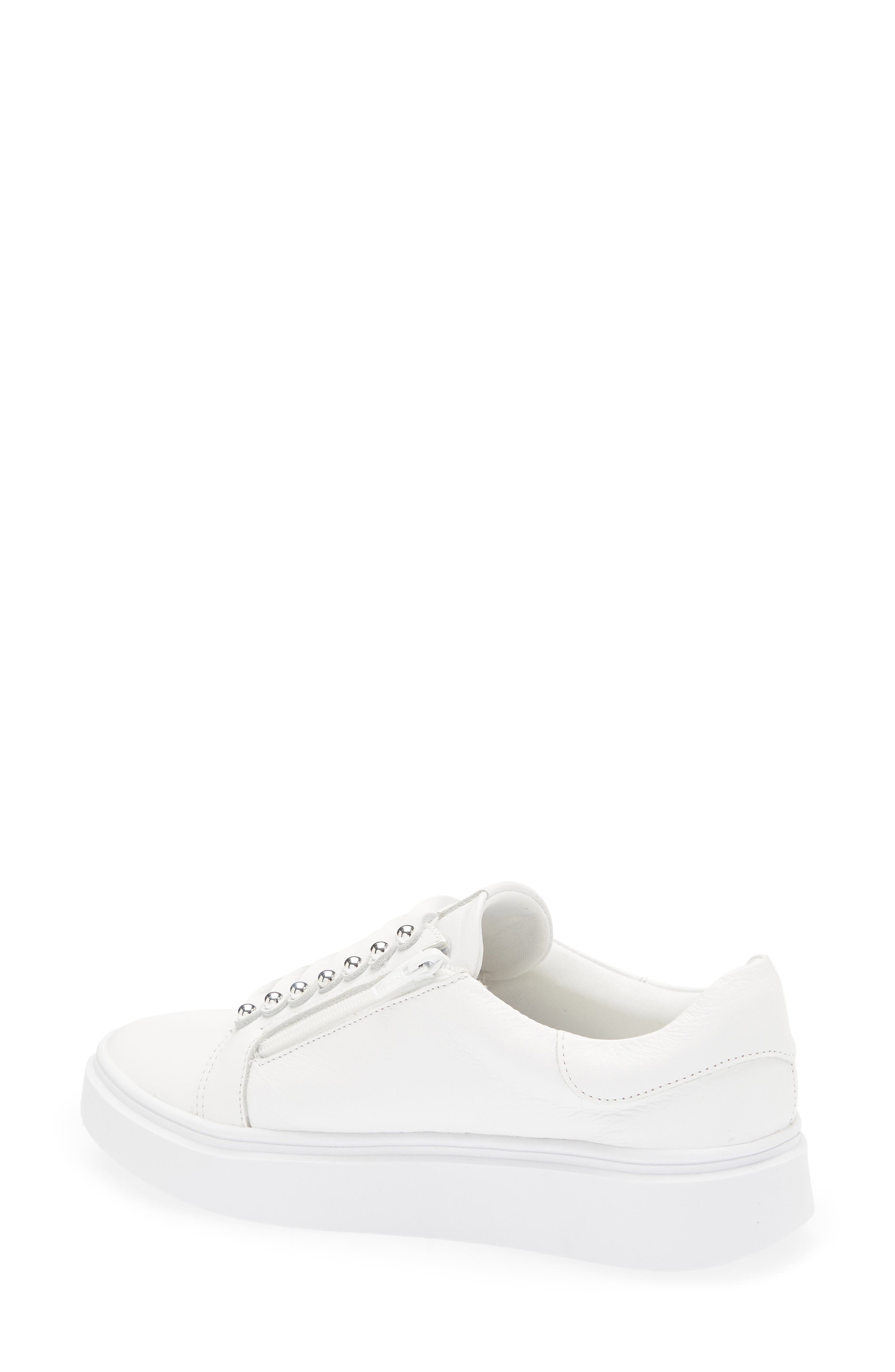 Chocolat Blu Vega Sneaker, Alternate, color, White Leather