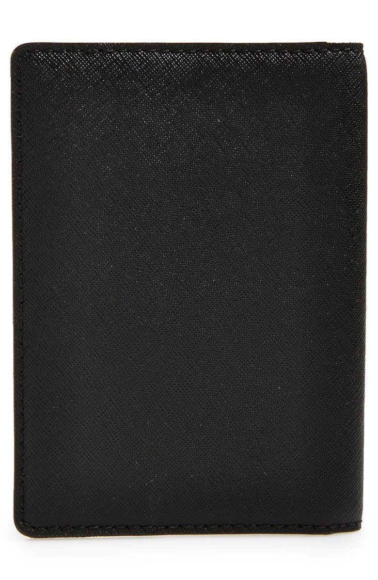 Kate Spade New York 'cedar street' leather passport holder, Alternate, color, 