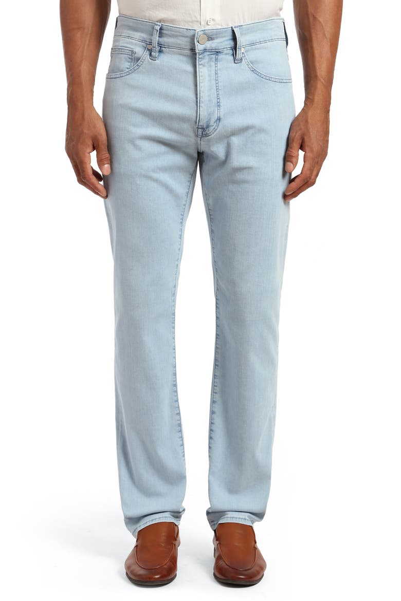 Courage Straight Leg Jeans, Main, color, BLEACHED KONA