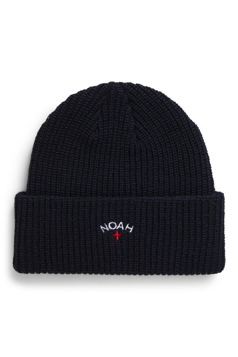 Core Logo Beanie, Main, color, NAVY