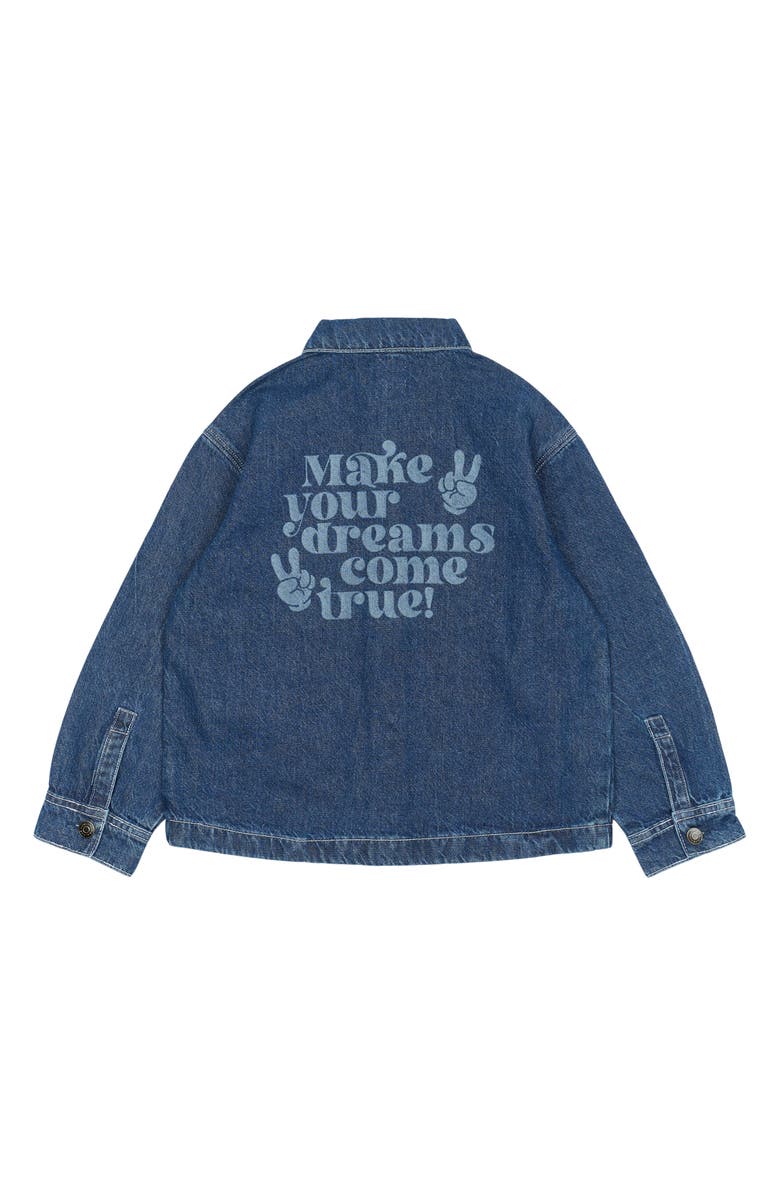 THE NEW Kids' Parks Denim Overshirt, Alternate, color, Blue Denim