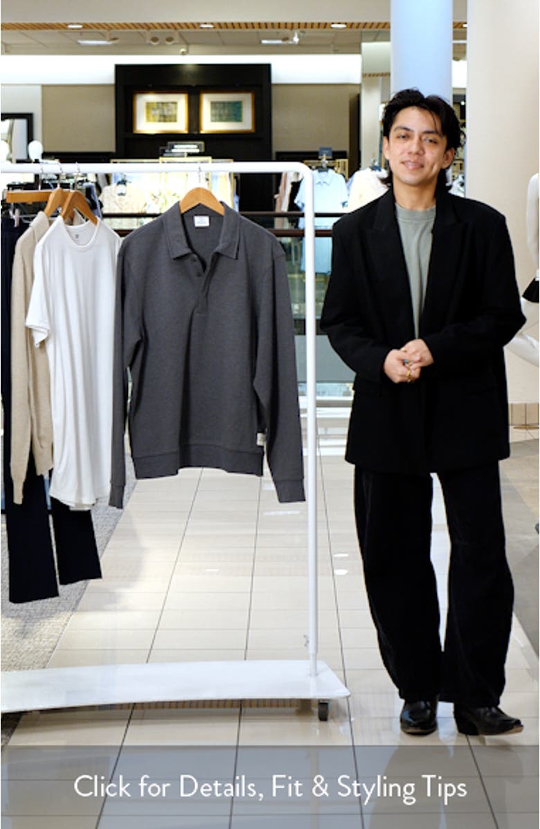 Regular Fit Polo Sweatshirt, sales video thumbnail