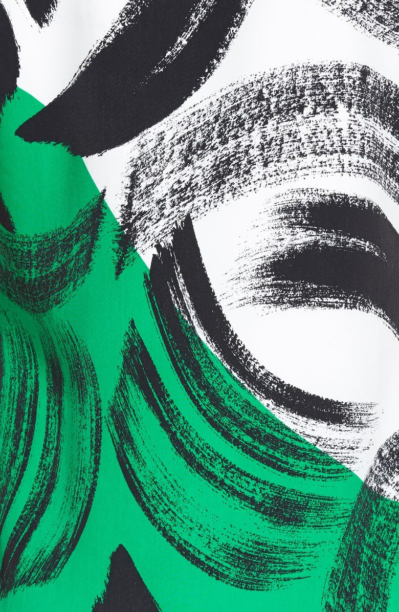 Vince Camuto 'Artful Strokes' Short Sleeve Shift Dress, Alternate, color,