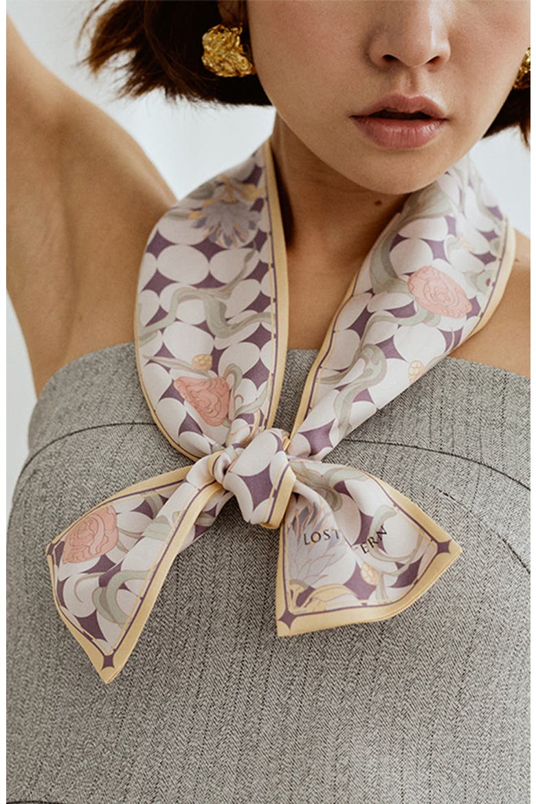 Dream Silk Scarf, Alternate, color, YELLOW