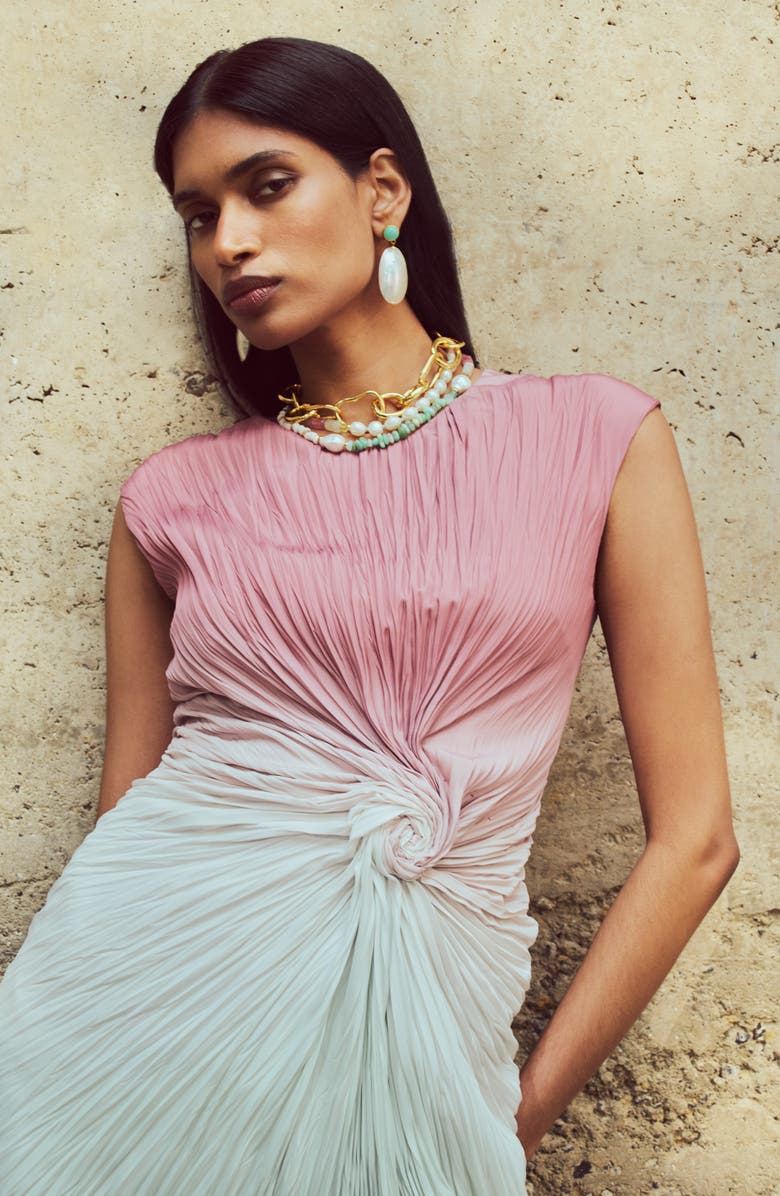 Lizzie Fortunato Campana Drop Earrings, Alternate, color, White