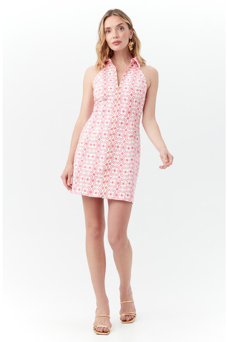Rosalina Sleeveless Sheath Dress, Alternate, color, POSITANO PINK