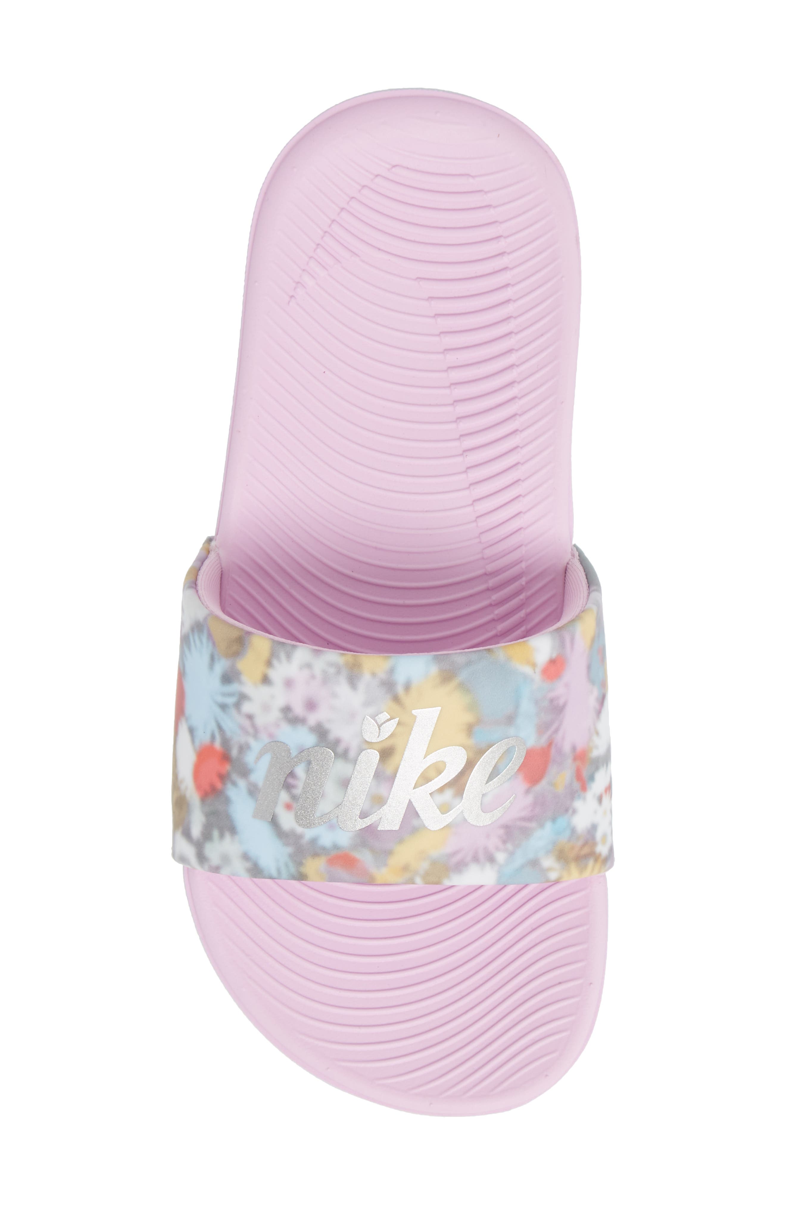 Nike Kawa Metallic Slide Sandal, Alternate, color, 