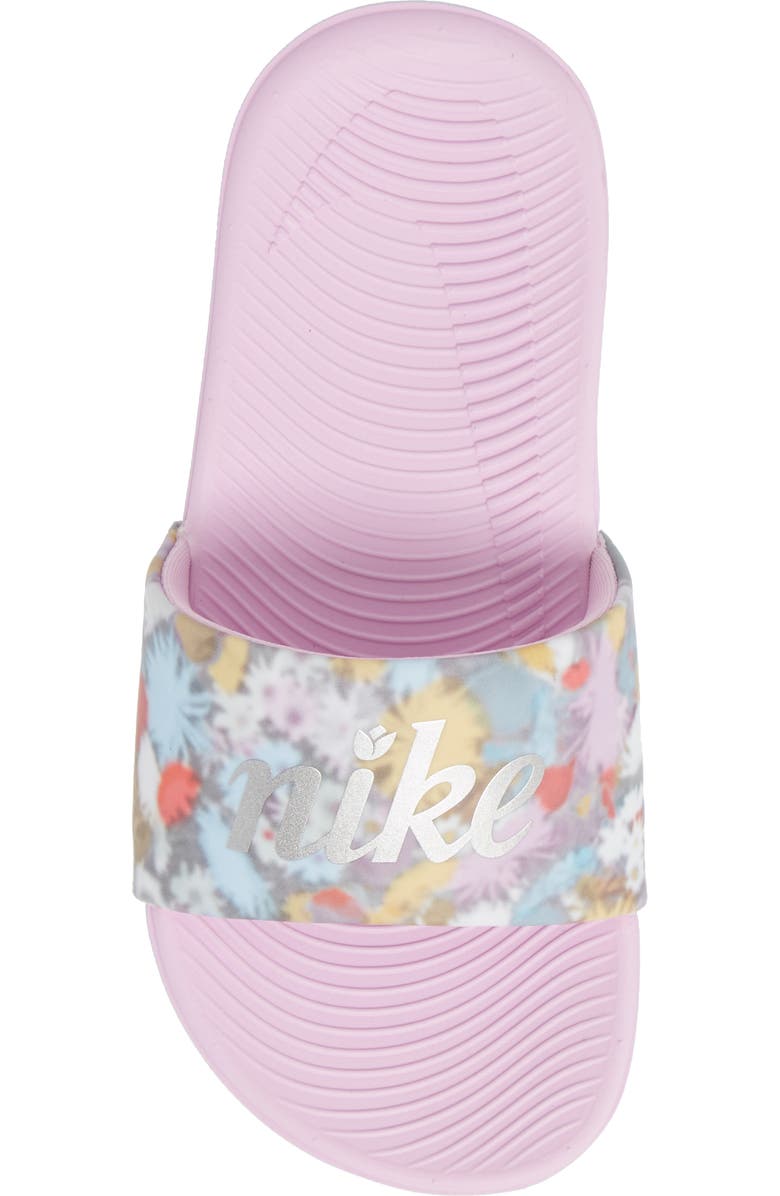 Nike Kawa Metallic Slide Sandal, Alternate, color,