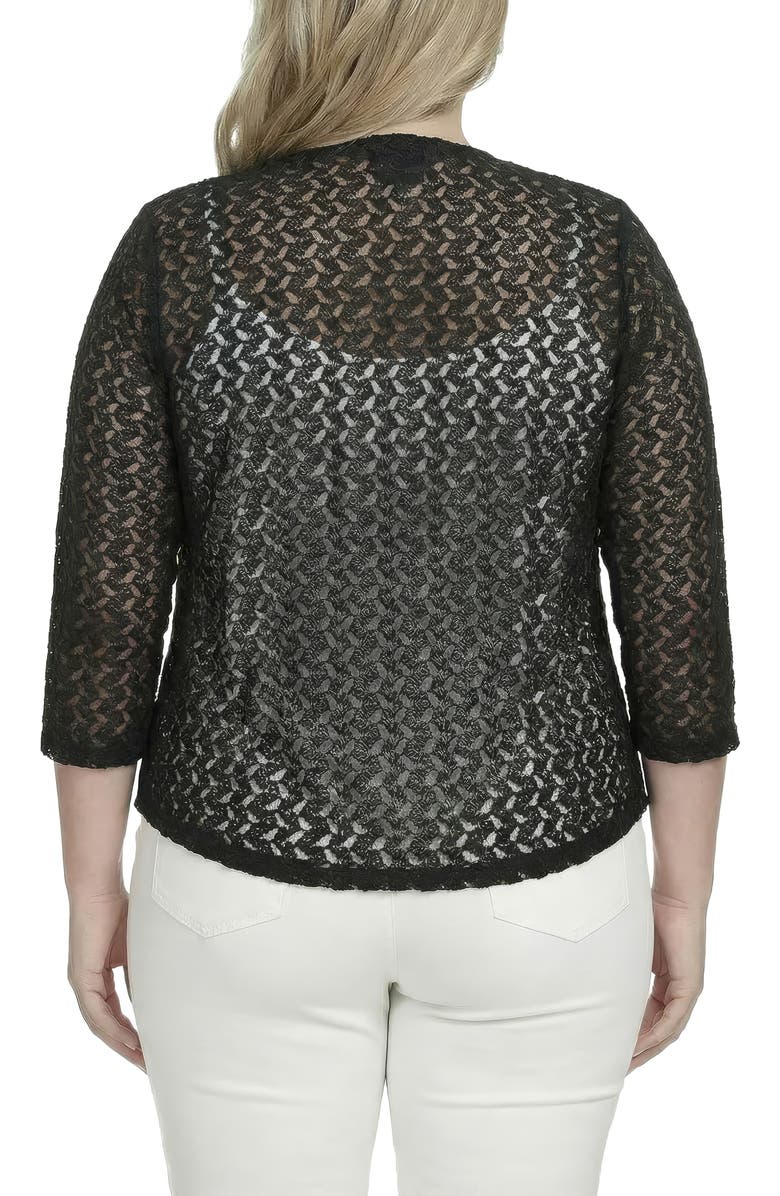 Standards & Practices Lace Open Front Cardigan, Alternate, color,