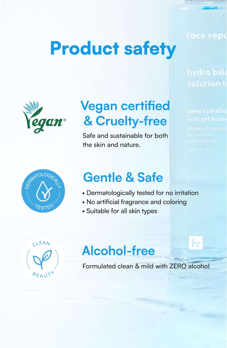 Face Republic Hydro Balance Solution Toner, Alternate, color, NO COLOR