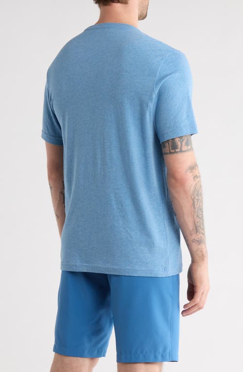 Travismathew Man Of The Desert Cotton Graphic T-shirt In Blue