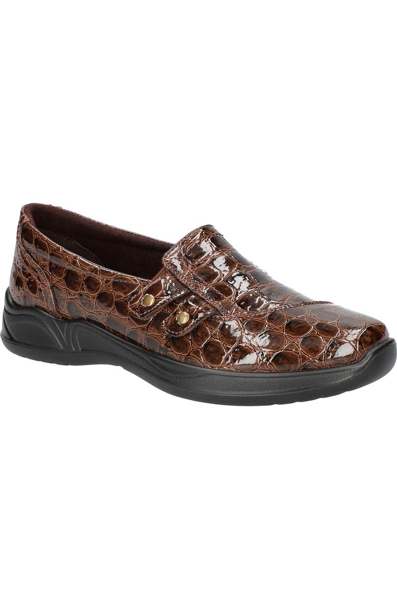 EASY STREET Tune Shoe, Main, color, Brown Patent Croco