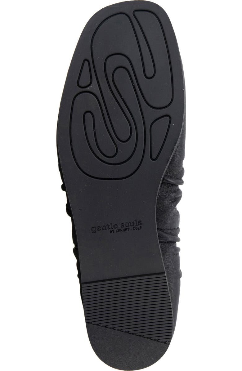 Gentle Souls Mavis Ballet Flat, Alternate, color, Black Leather