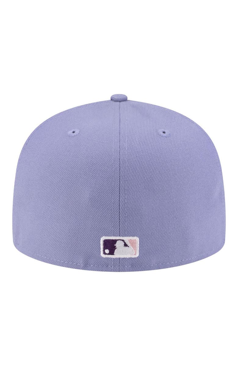New Era Men's New Era Light Purple Los Angeles Dodgers Lavender Bloom 59FIFTY Fitted Hat, Alternate, color, Light Purple