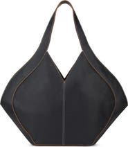 behno Safra Pebble Leather Tote
