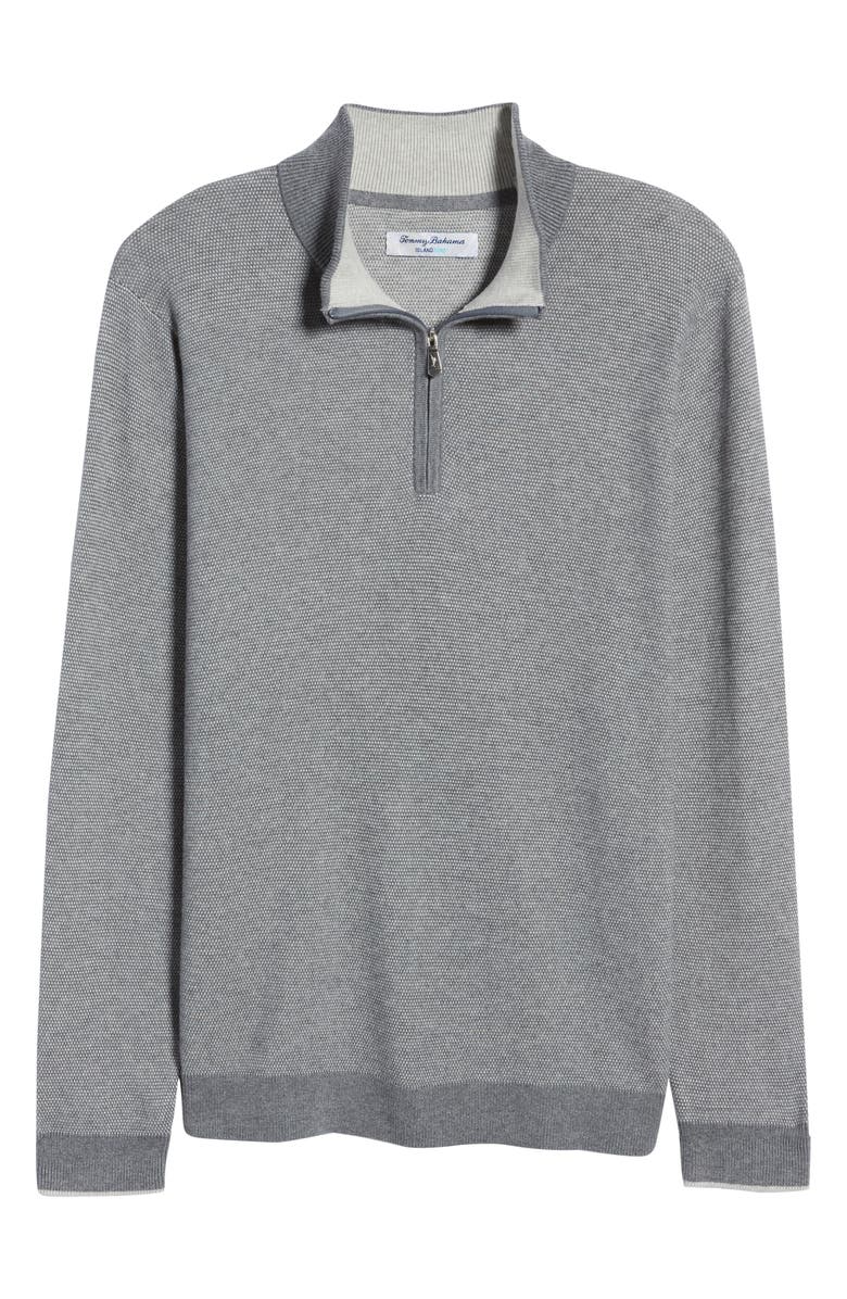 Tommy Bahama Men's Coolside IslandZone<sup>®</sup> Half Zip Pullover, Alternate, color, 