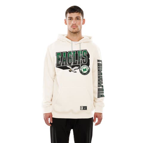 Men's New Era  Cream Philadelphia Eagles Dune Dust Hoodie
