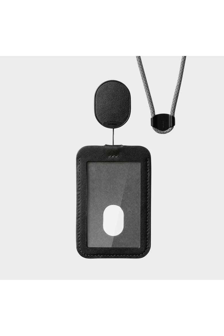 ID Card Holder, Alternate, color, Black