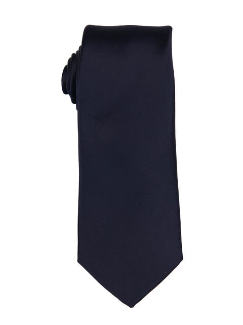 Men's Solid Satin Tie