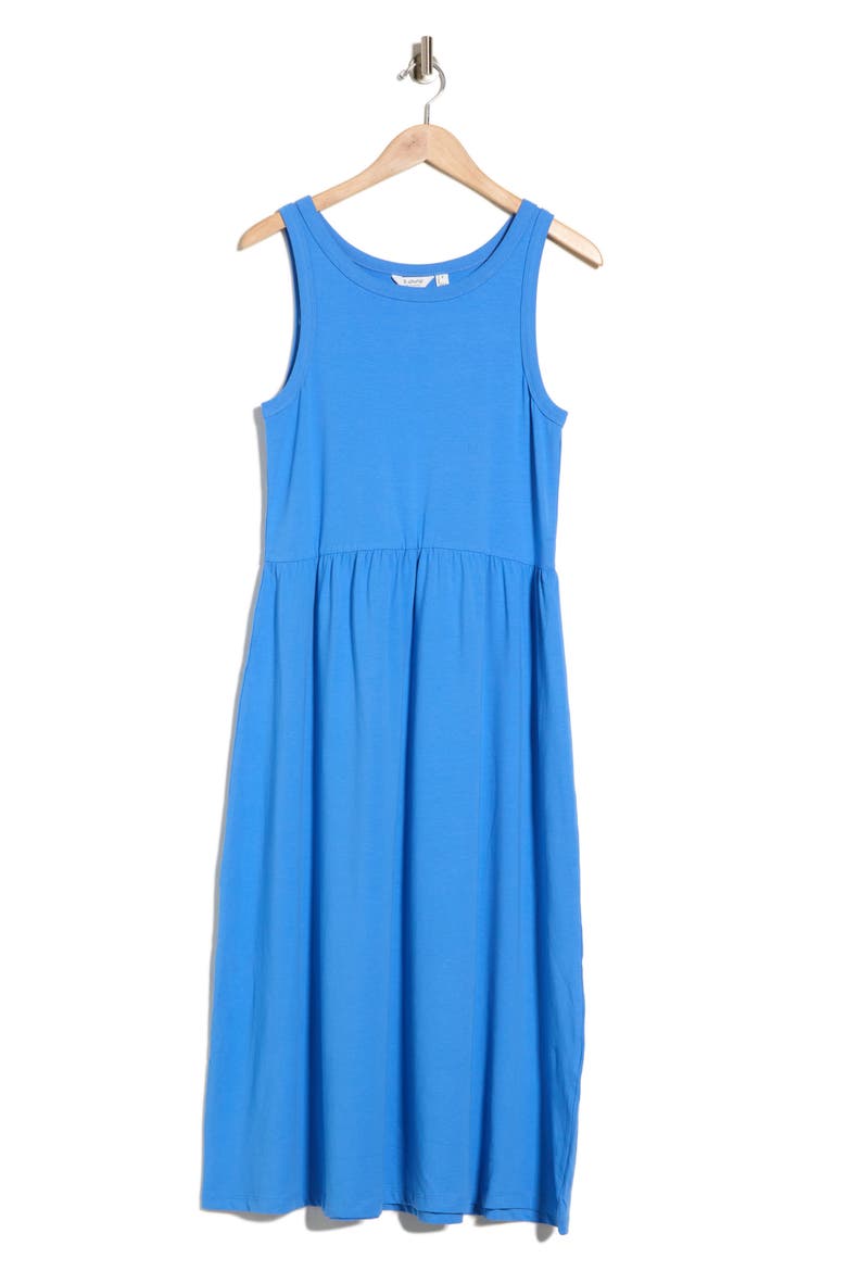 Tank Midi Dress, Alternate, color, PALACE BLUE