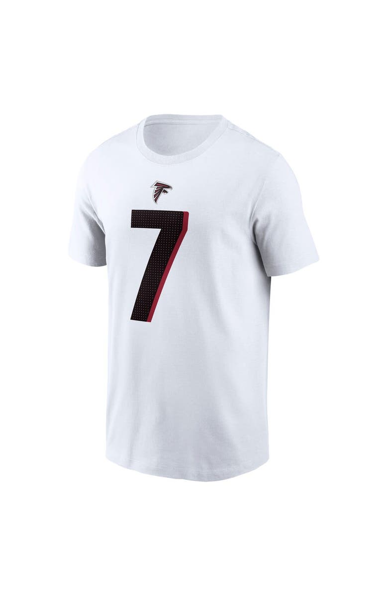 Nike Men's Nike Bijan Robinson White Atlanta Falcons Player Name & Number T-Shirt, Alternate, color, White