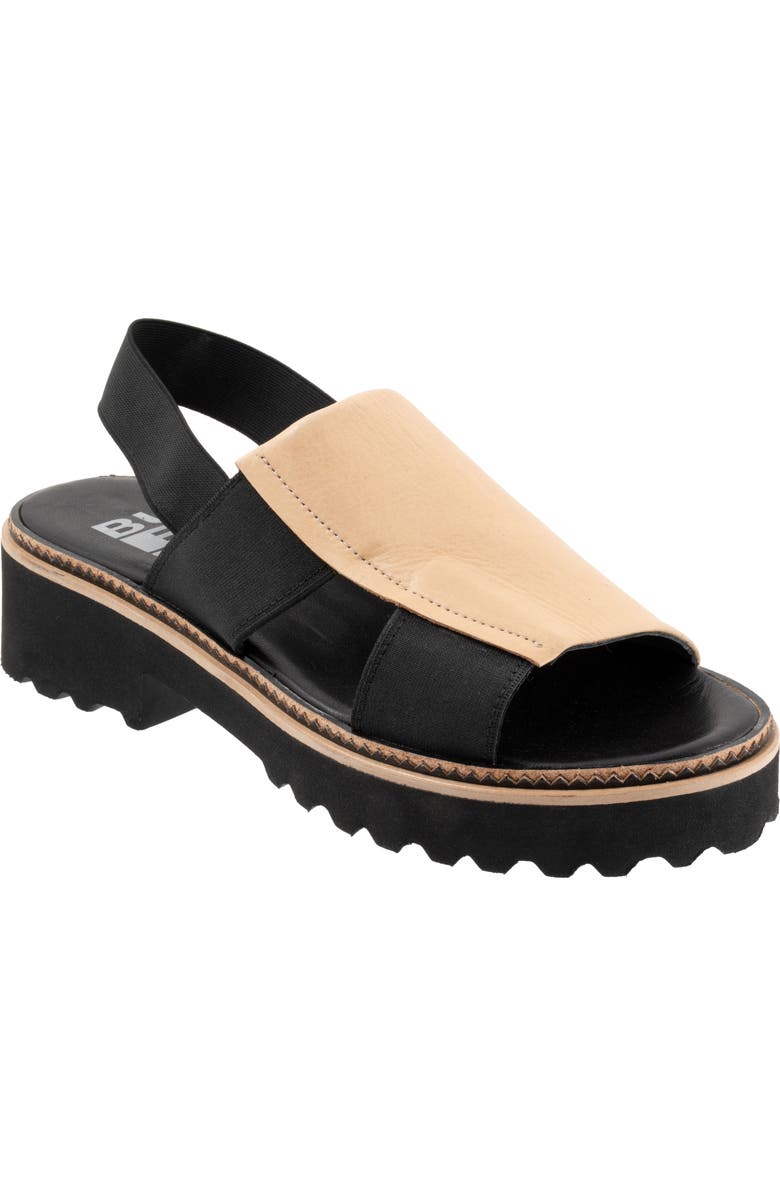 Bueno Amy Slingback Platform Sandal, Main, color, Light Tan