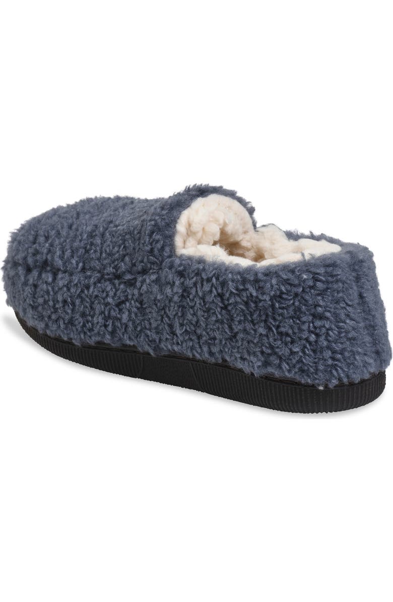 GAAHUU Berber Faux Shearling Lined Slipper, Alternate, color, Denim