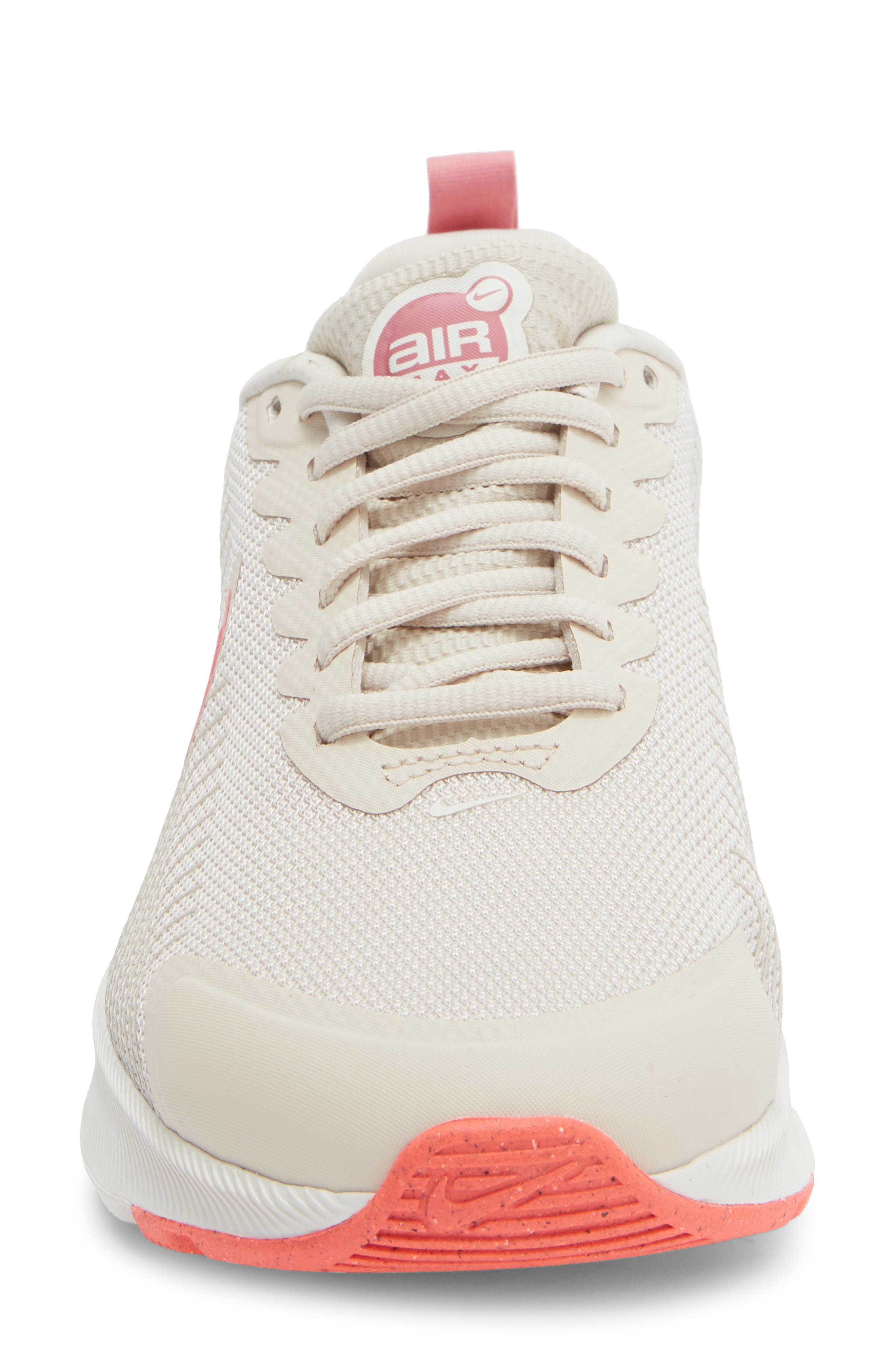 Air Max Nuaxis Sneaker, Alternate, color, BROWN/ HOT LAVA/ PEONY/ SAIL