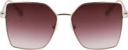 Longchamp Roseau 57mm Gradient Butterfly Sunglasses