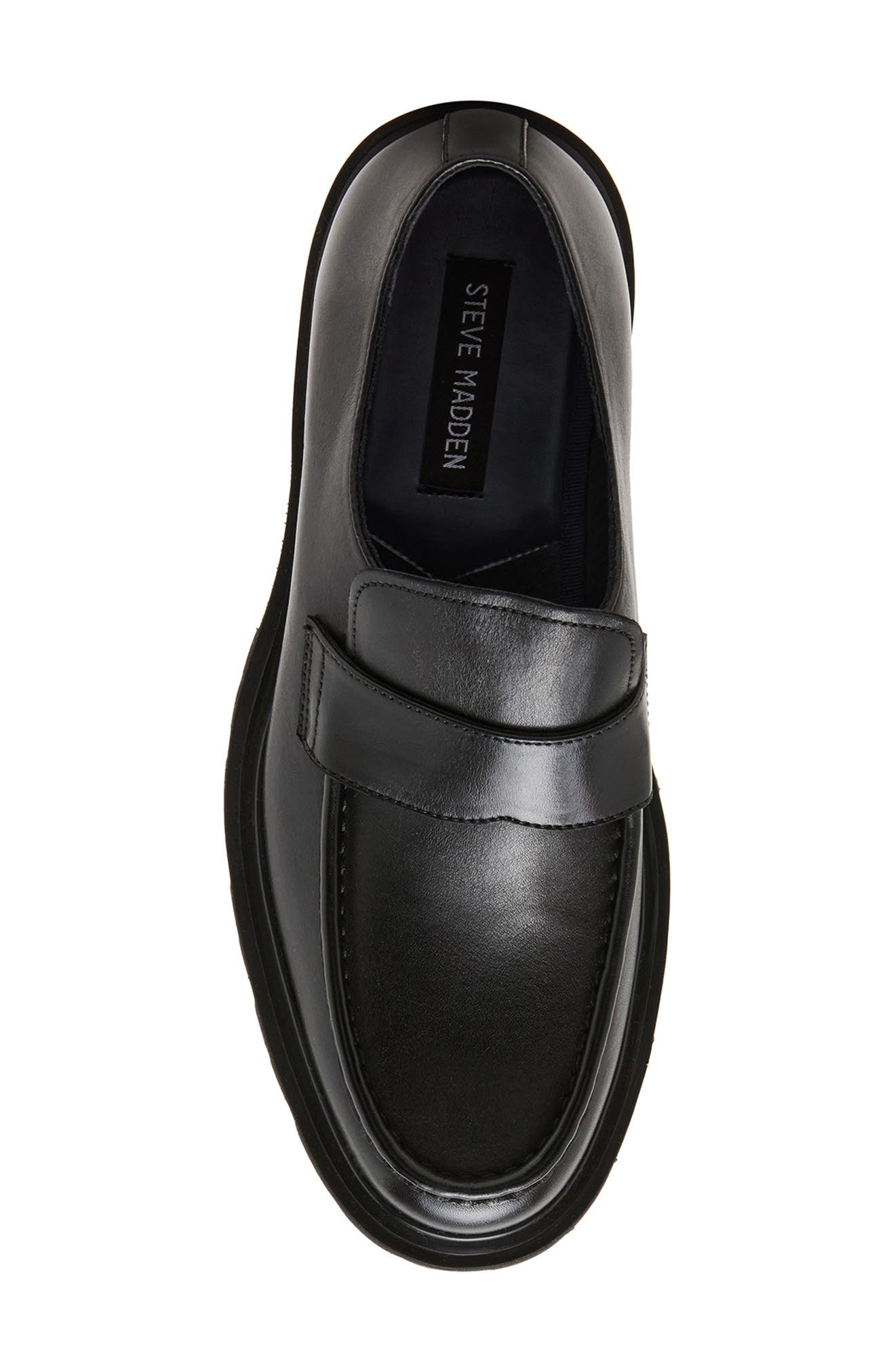 Steve Madden Reynolds Loafer, Alternate, color, Black
