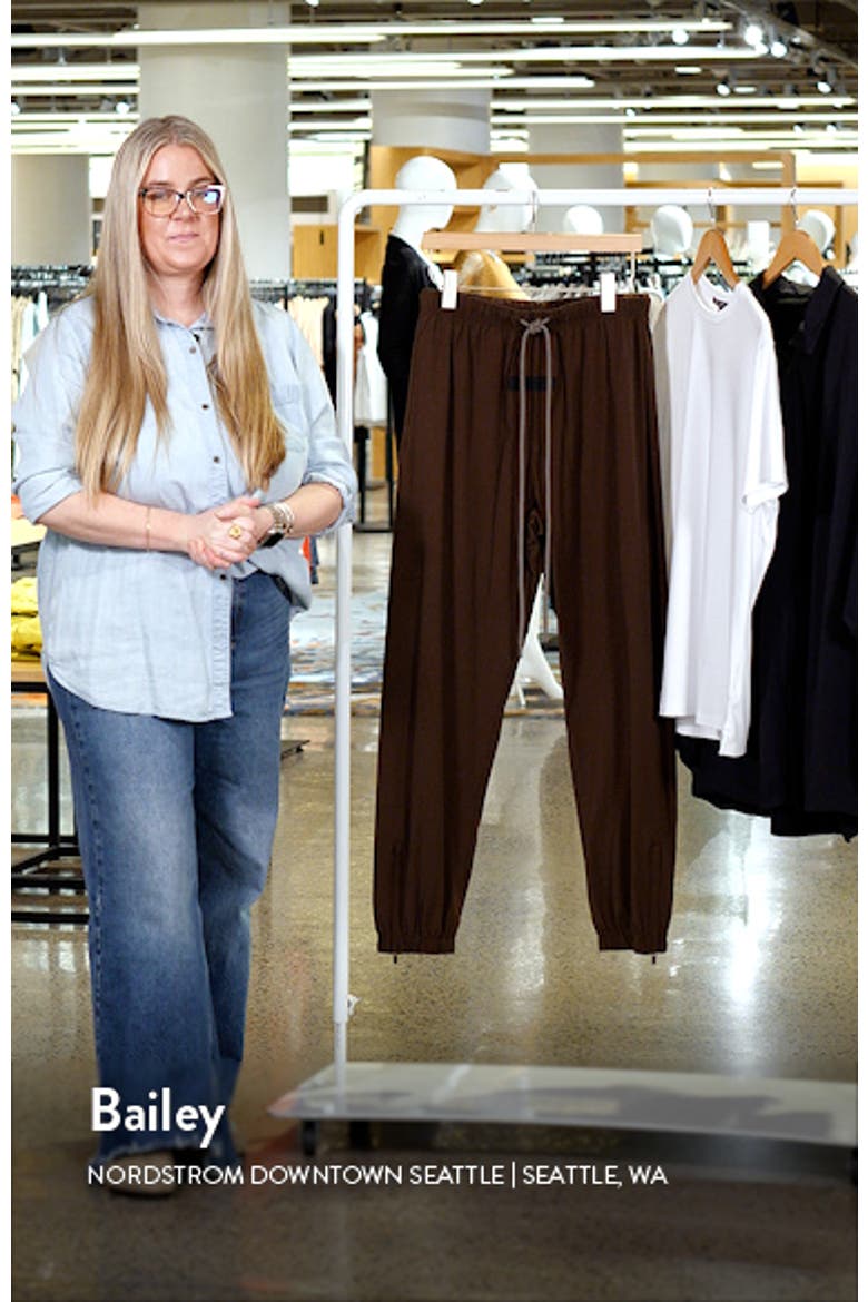 Stretch Nylon Track Pants video