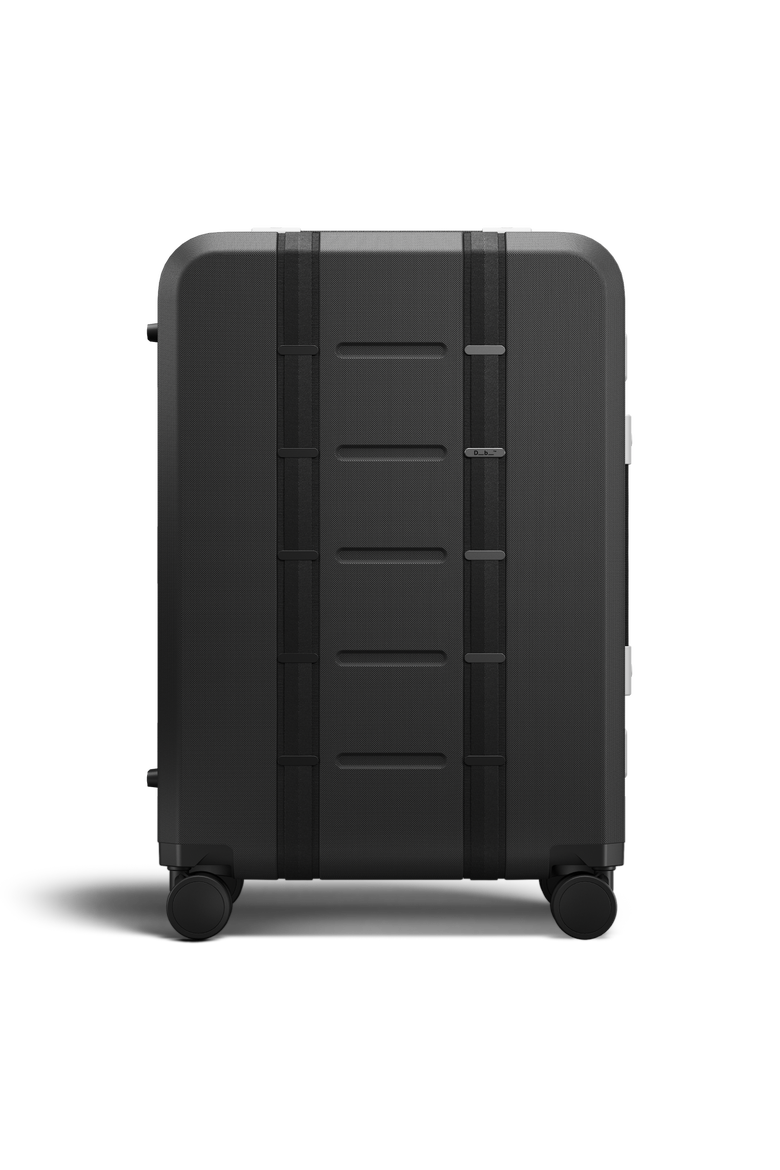 Ramverk Pro Hardside 25 Inch Checked Luggage Spinner with Buckle Closure, Alternate, color, Silver