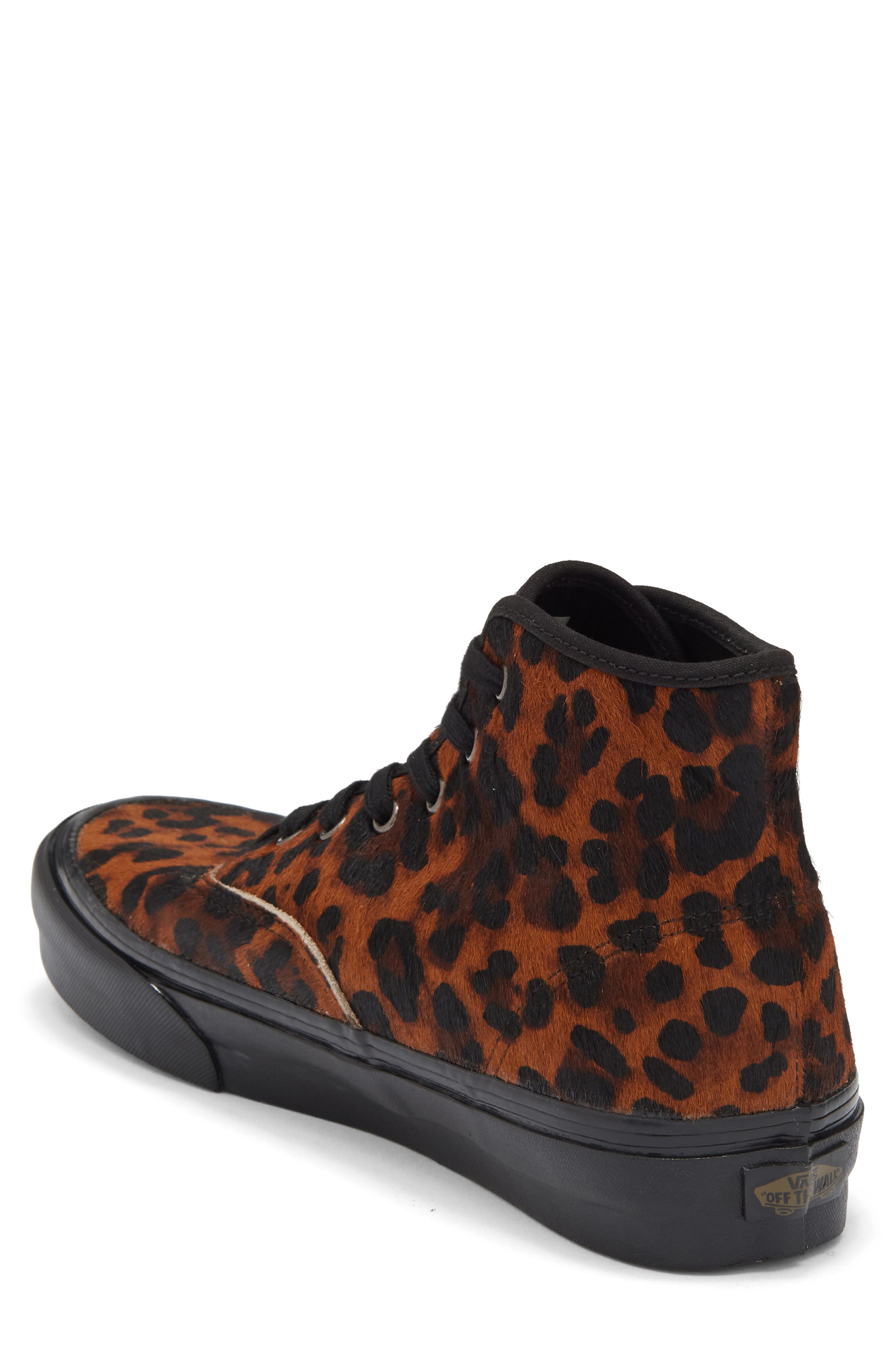 Authentic Hi 2.0 Sneaker, Alternate, color, ANIMALIER LEOPARD CALF HAIR