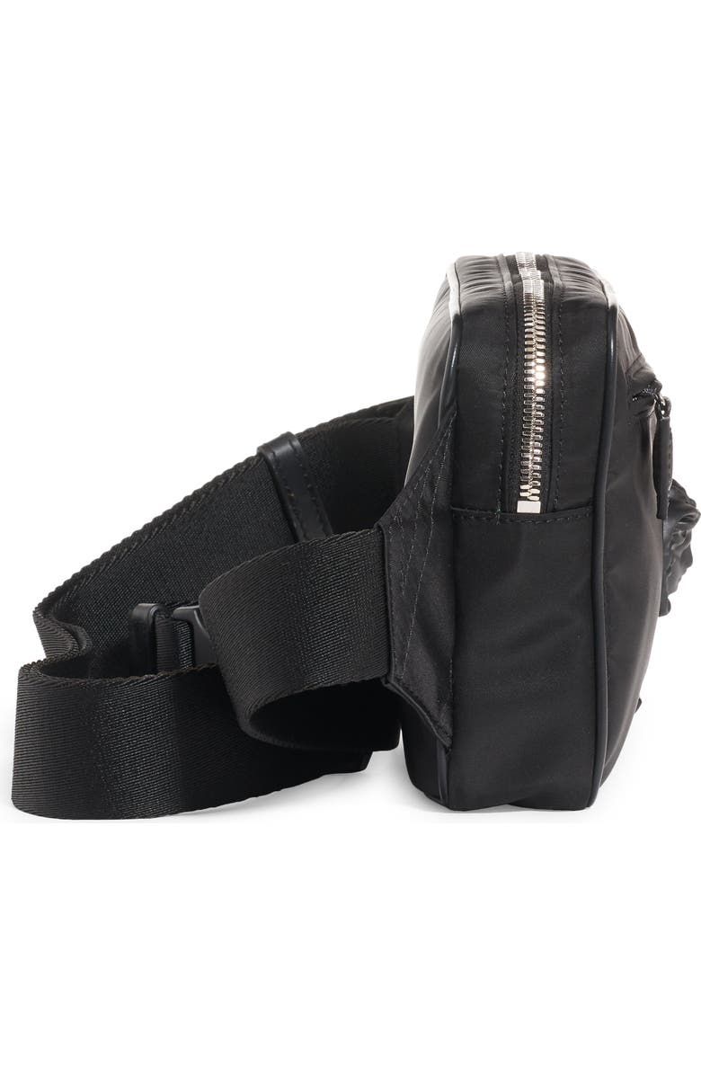 Versace Medusa Nylon Belt Bag, Alternate, color,