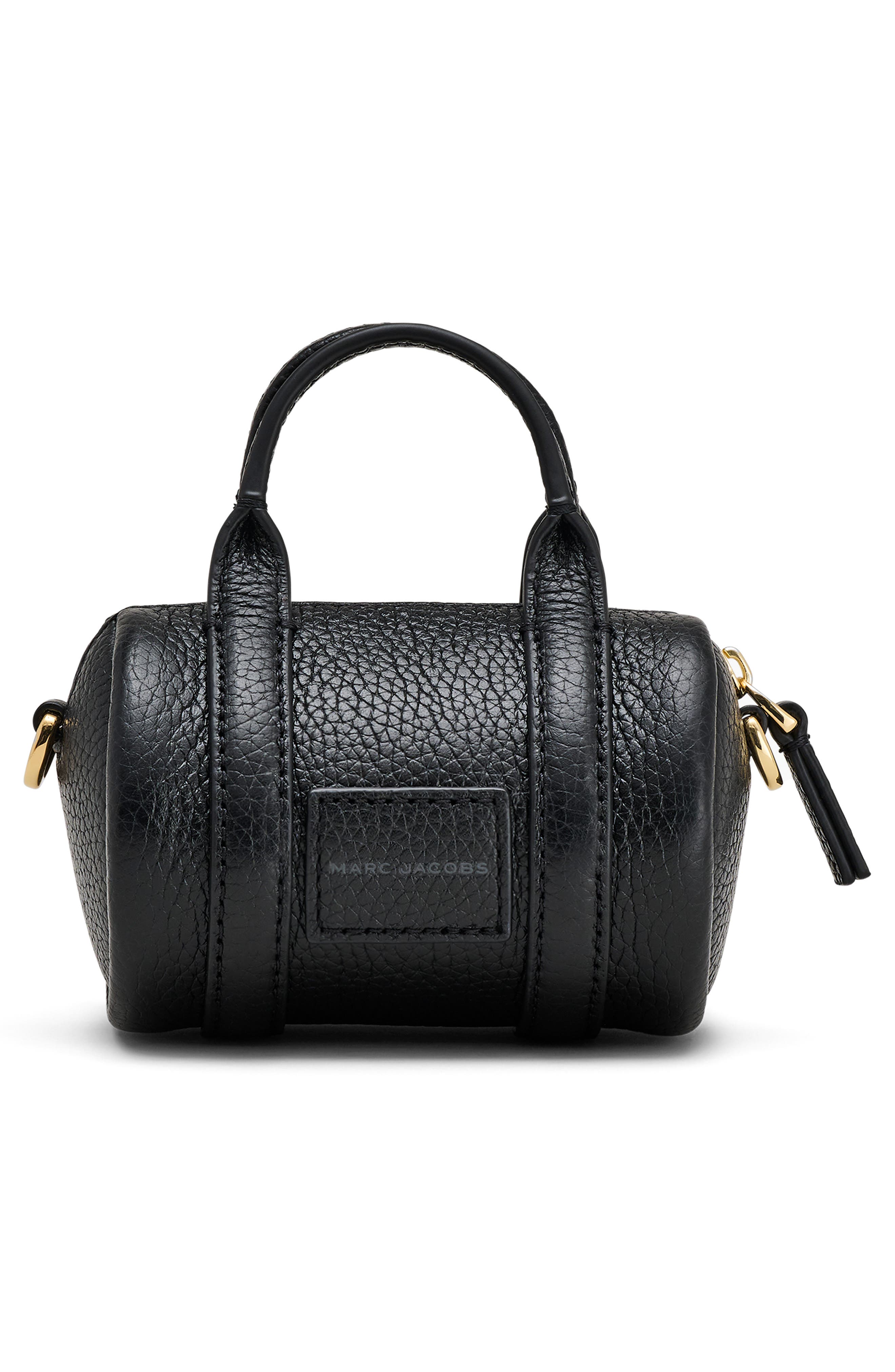 Marc Jacobs The Nano Duffle Leather Crossbody Bag, Alternate, color, 