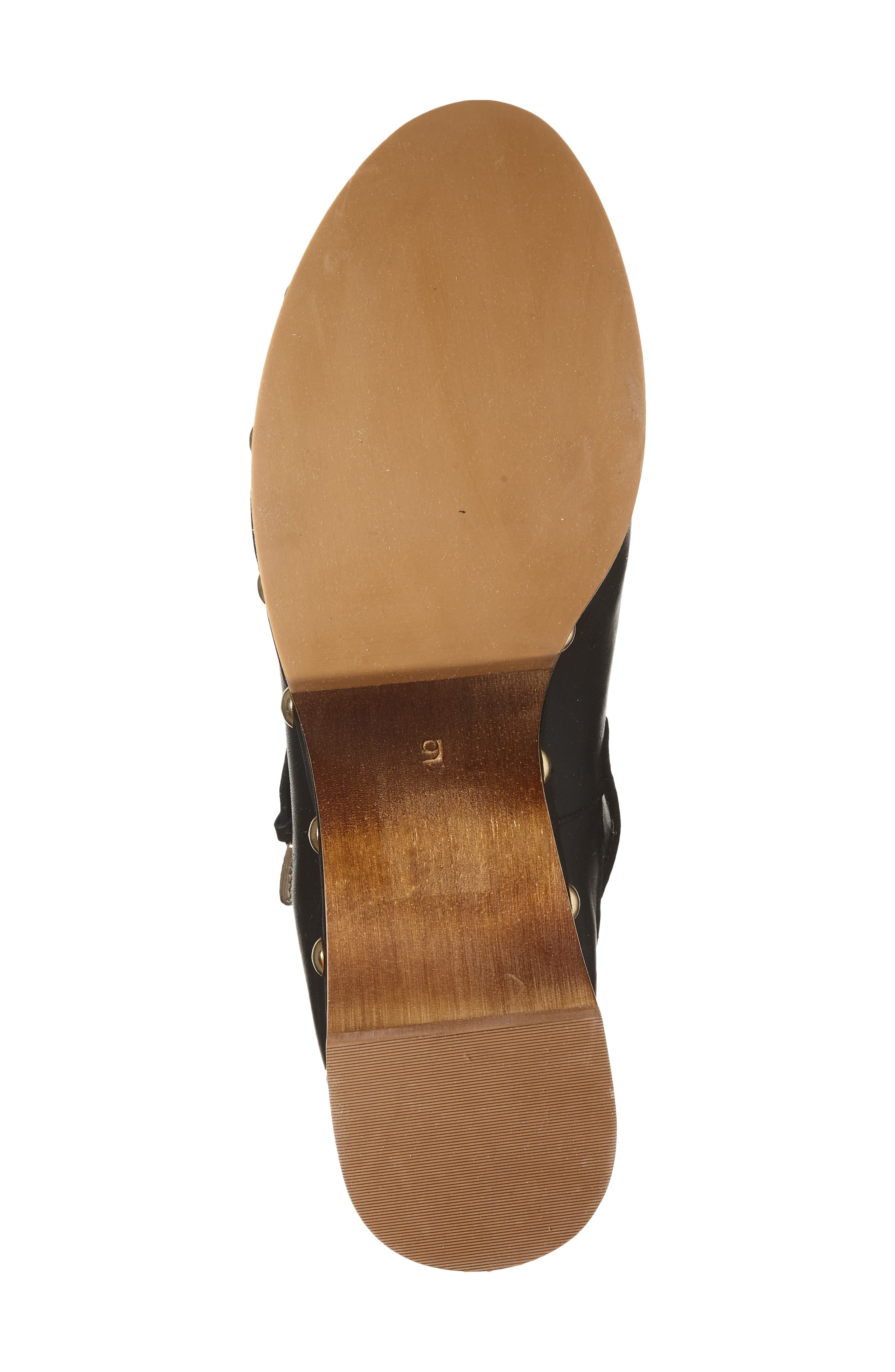 Dolce Vita Adelan Slingback Clog, Alternate, color, Black Leather