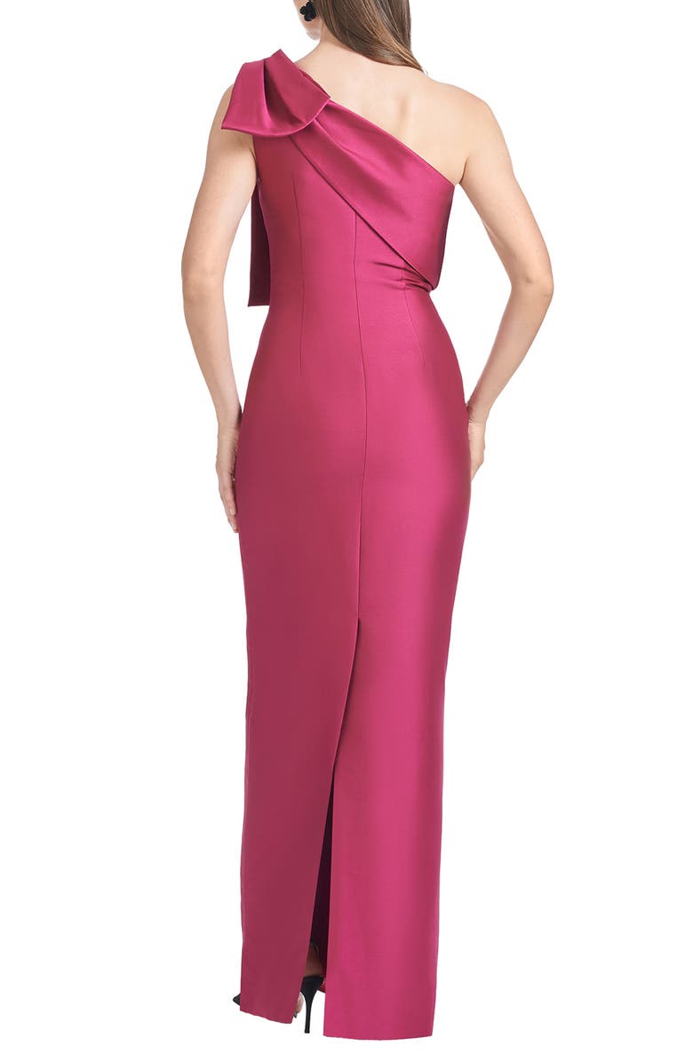Sachin & Babi Bonnie One-Shoulder Stretch Mikado Gown, Alternate, color,