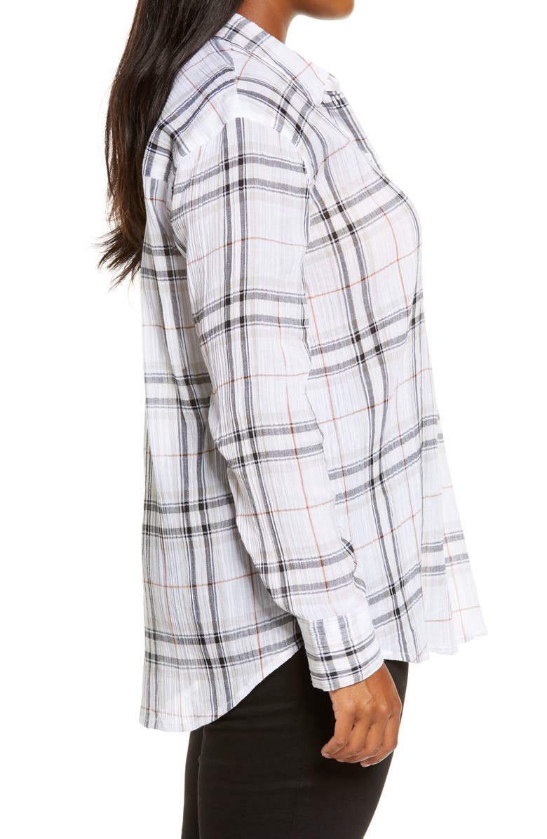 Treasure & Bond Plaid Shirt, Alternate, color,