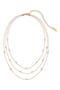 Crystal Station Layered Necklace