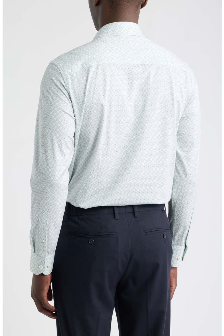 James OoohCotton® Button-Up Shirt, Alternate, color, SEAFOAM