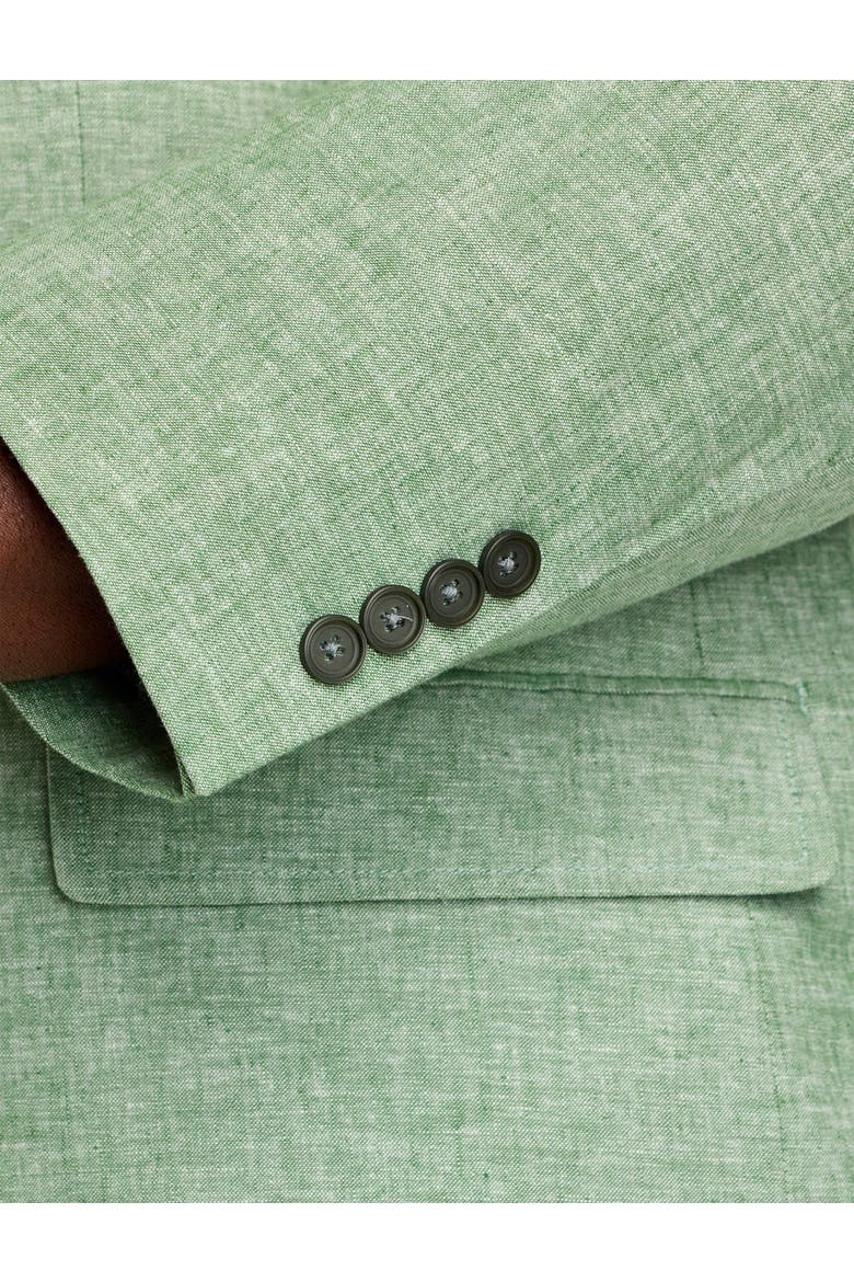 Big & Tall Jacket-Relaxer Linen-Blend Sport Coat V2, Alternate, color, GREEN