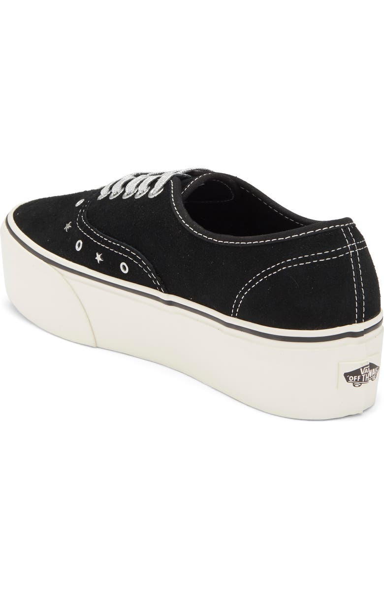 Vans Aunthetic Stackform Sneaker, Alternate, color, Suede Black